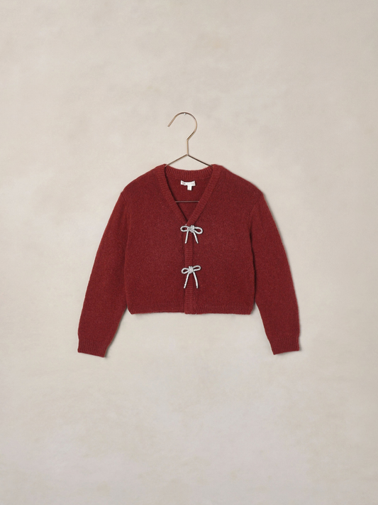 Ruby Bow Cardigan
