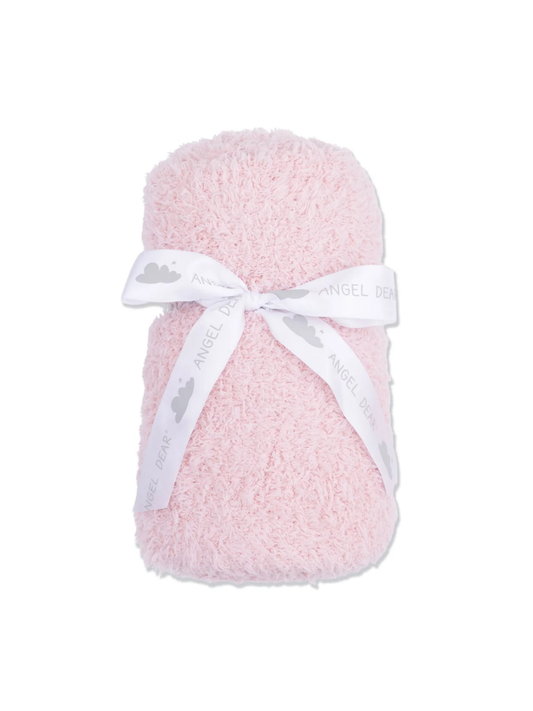 Blush Chenille Stroller Blanket