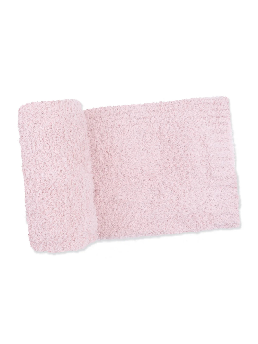 Blush Chenille Stroller Blanket
