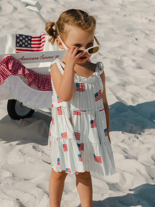 Tier Twirl Dress - All American