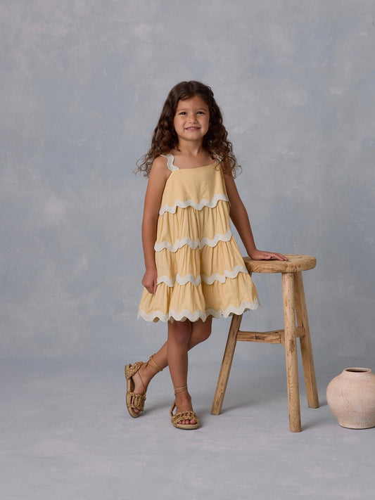 Yellow Ric Rac Dress