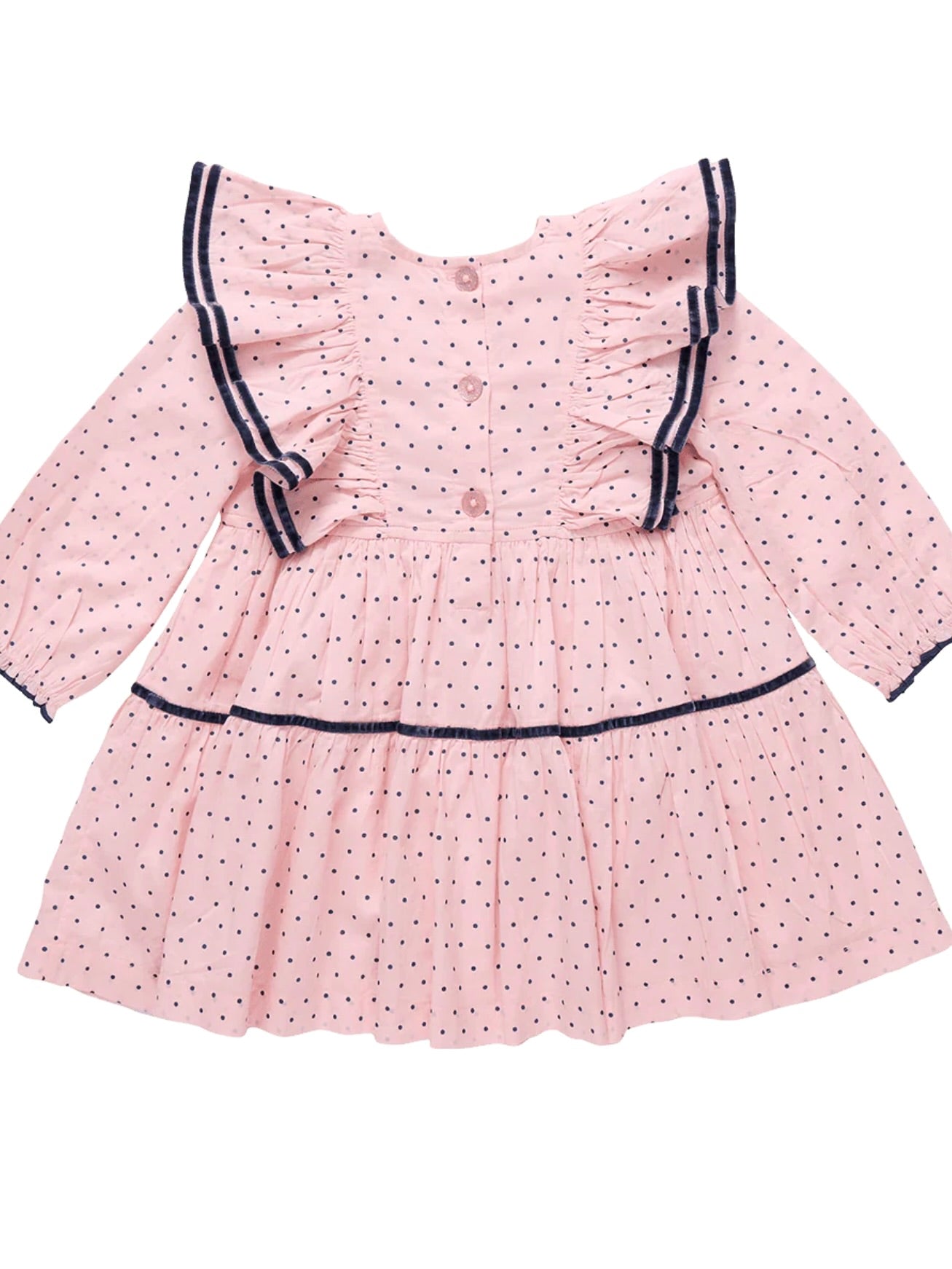 Raphaela Dress - Strawberry Cream Polka Dot