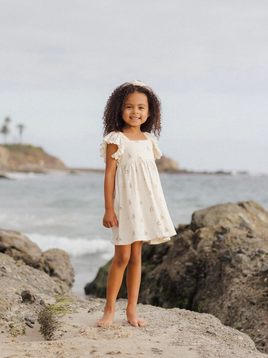 Sailboats Mariposa Dress