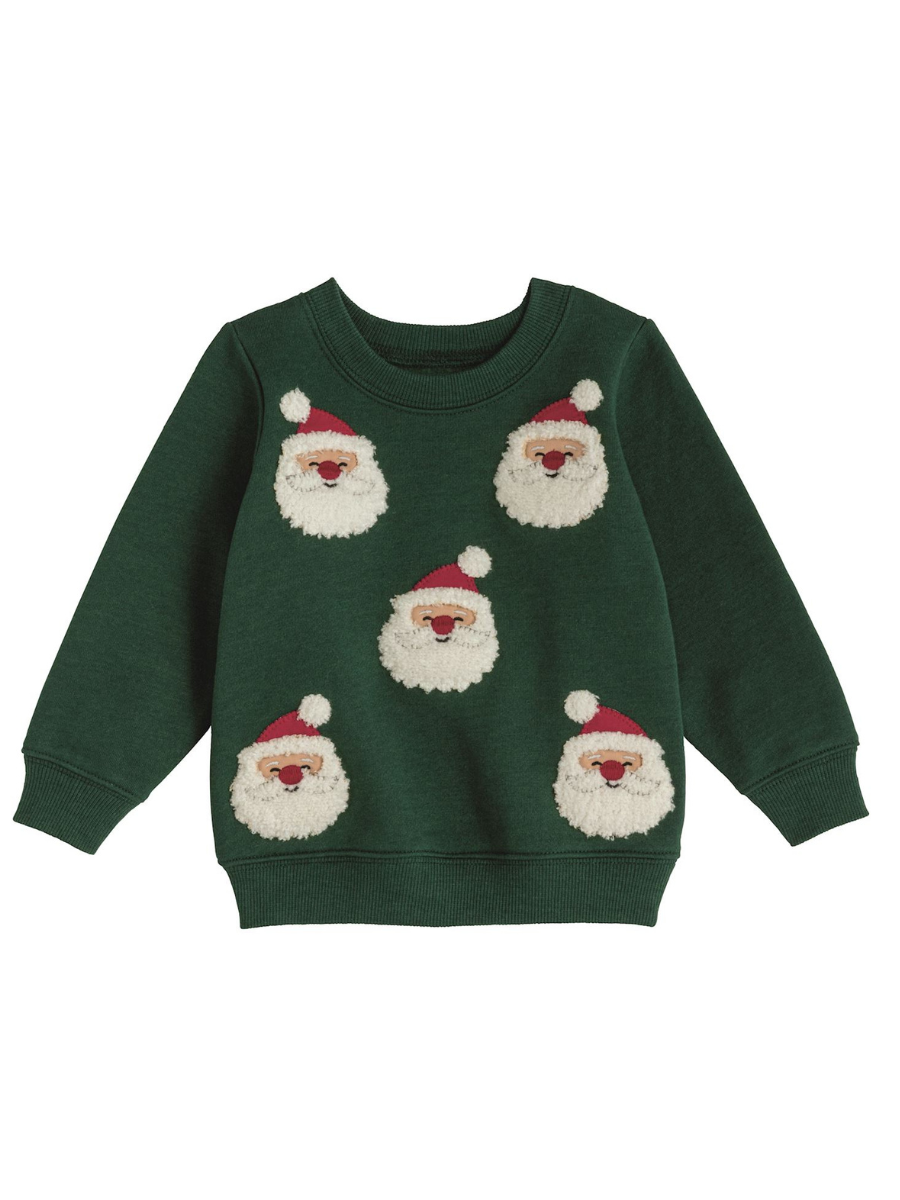 Green Santa Sweatshirt