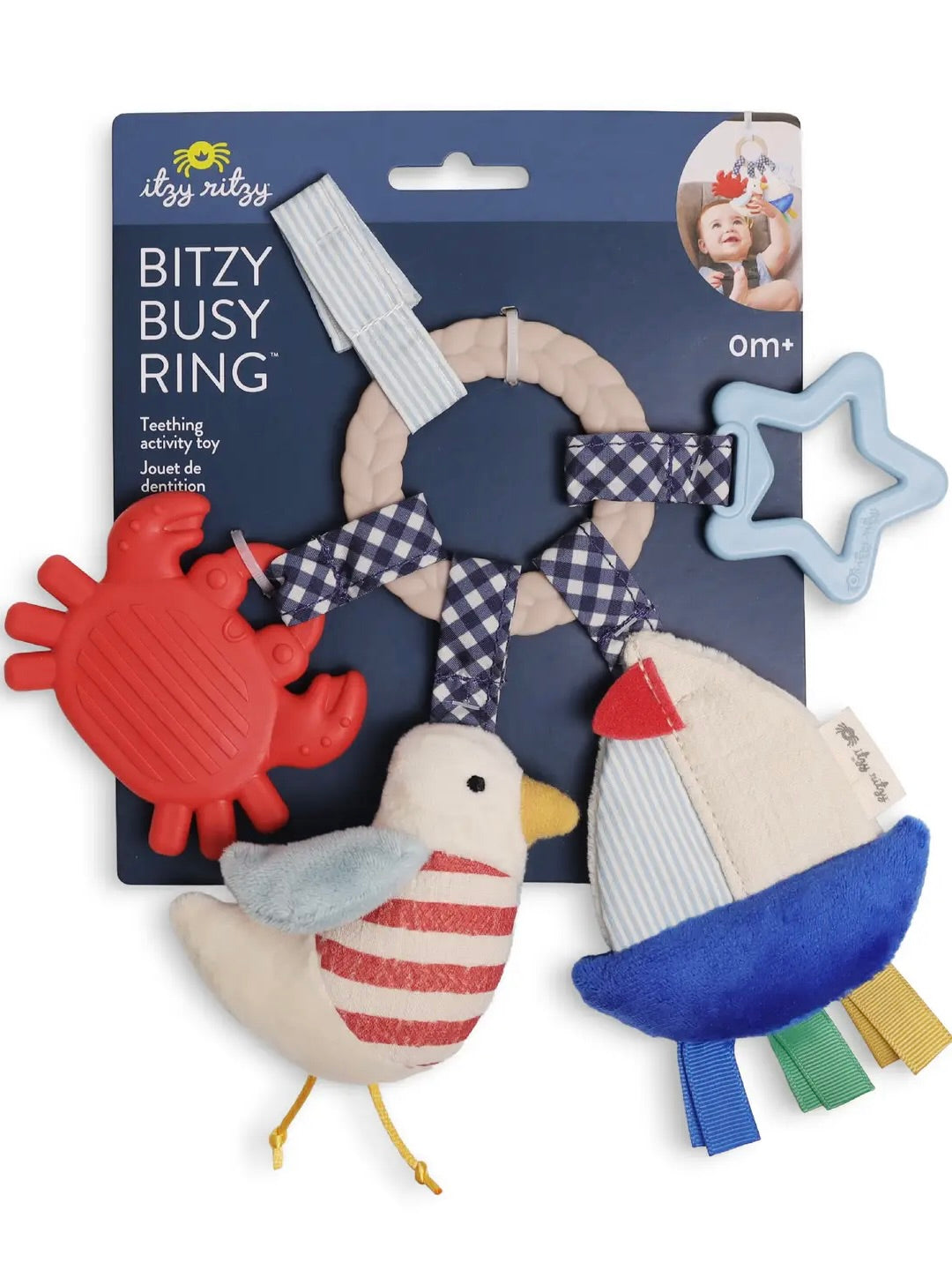 Bitzy Busy Ring - Nautical