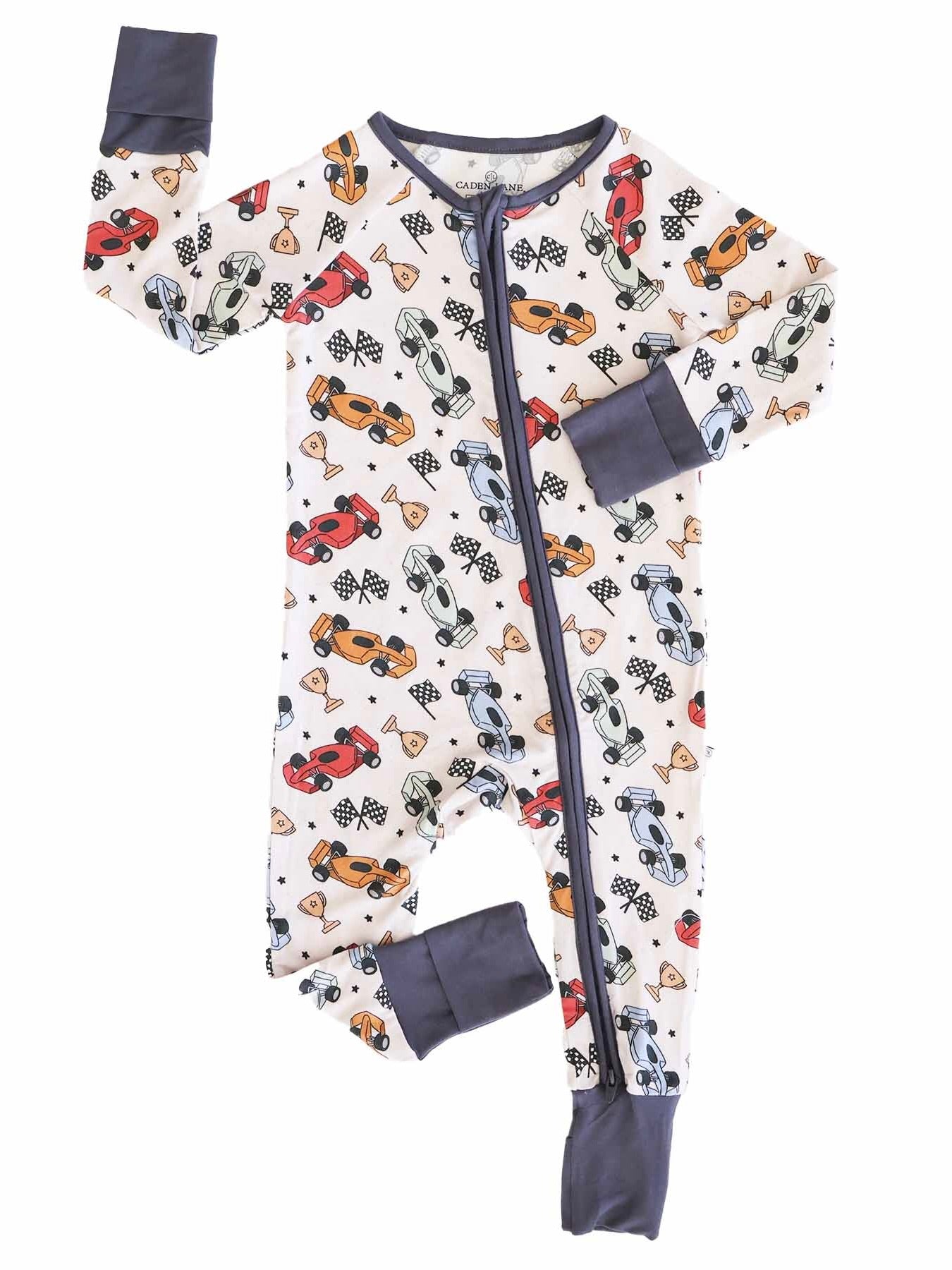 Pit Crew Convertible Zip Romper