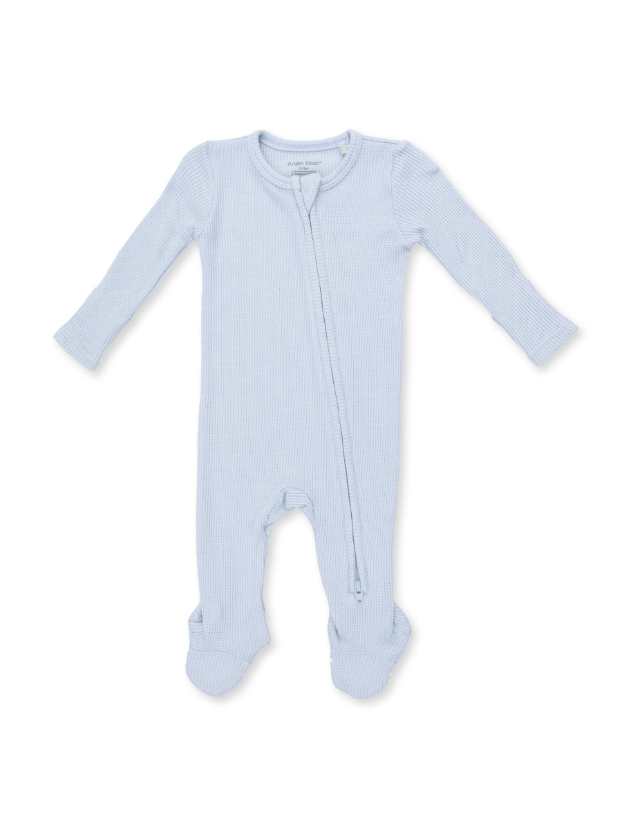 Solid Baby Blue Footie