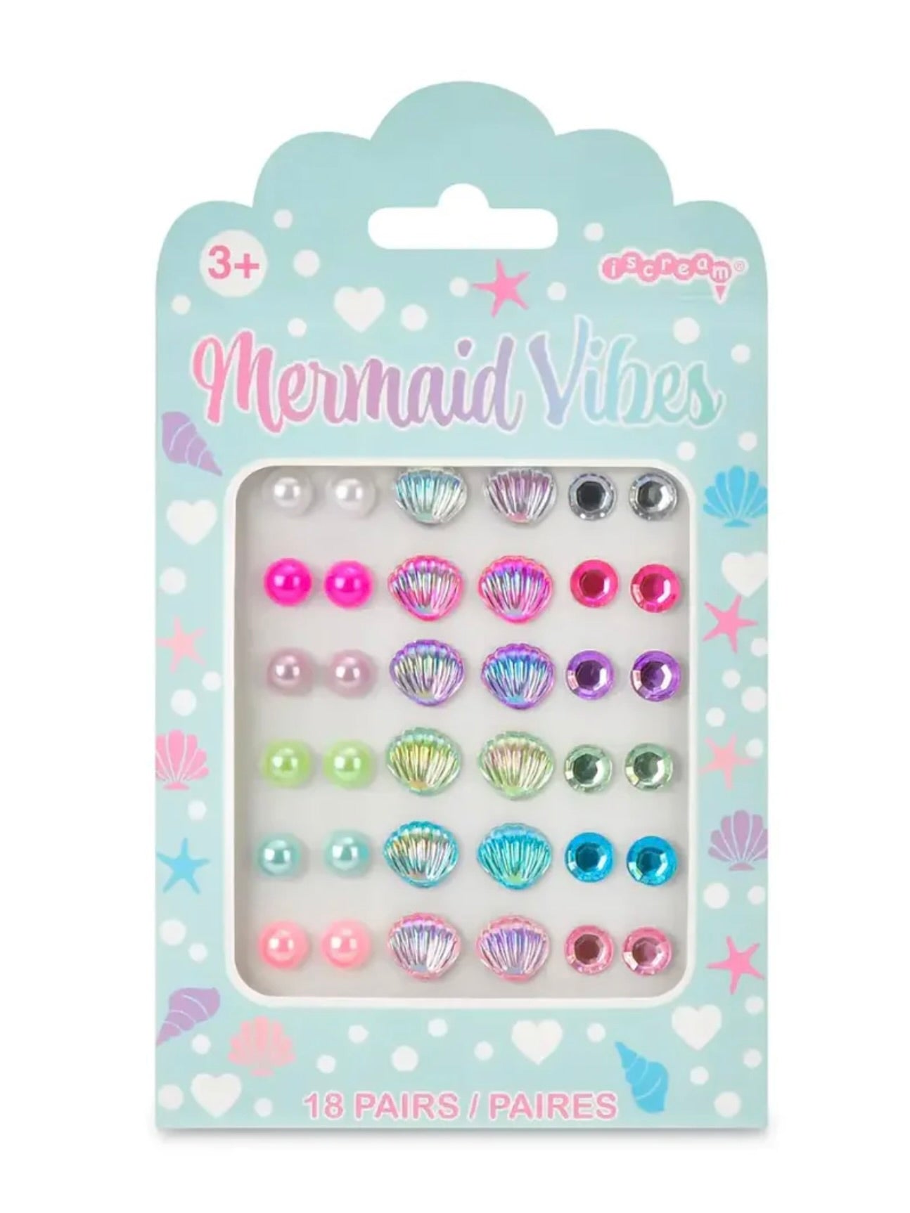 Mermaid Vibes Stick On Earrings