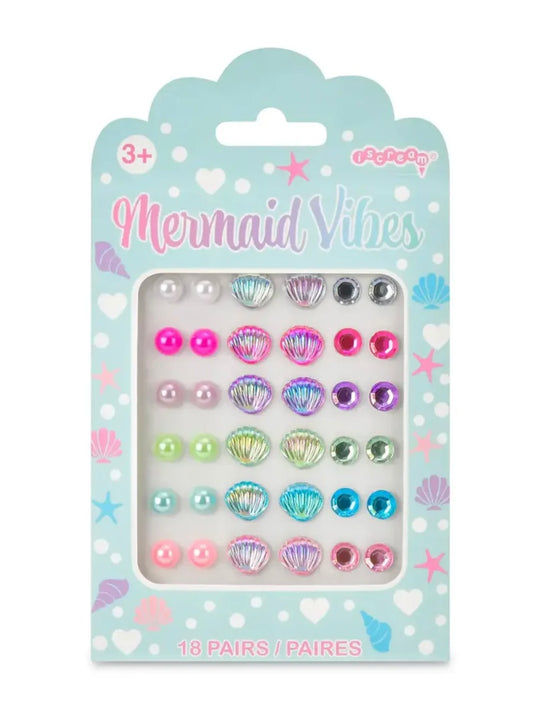 Mermaid Vibes Stick On Earrings