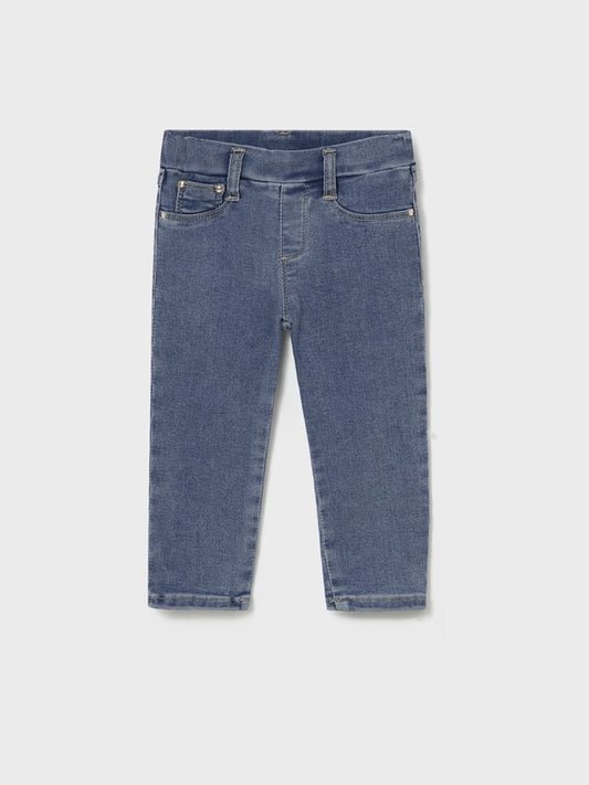 Floral Pocket Denim Pants