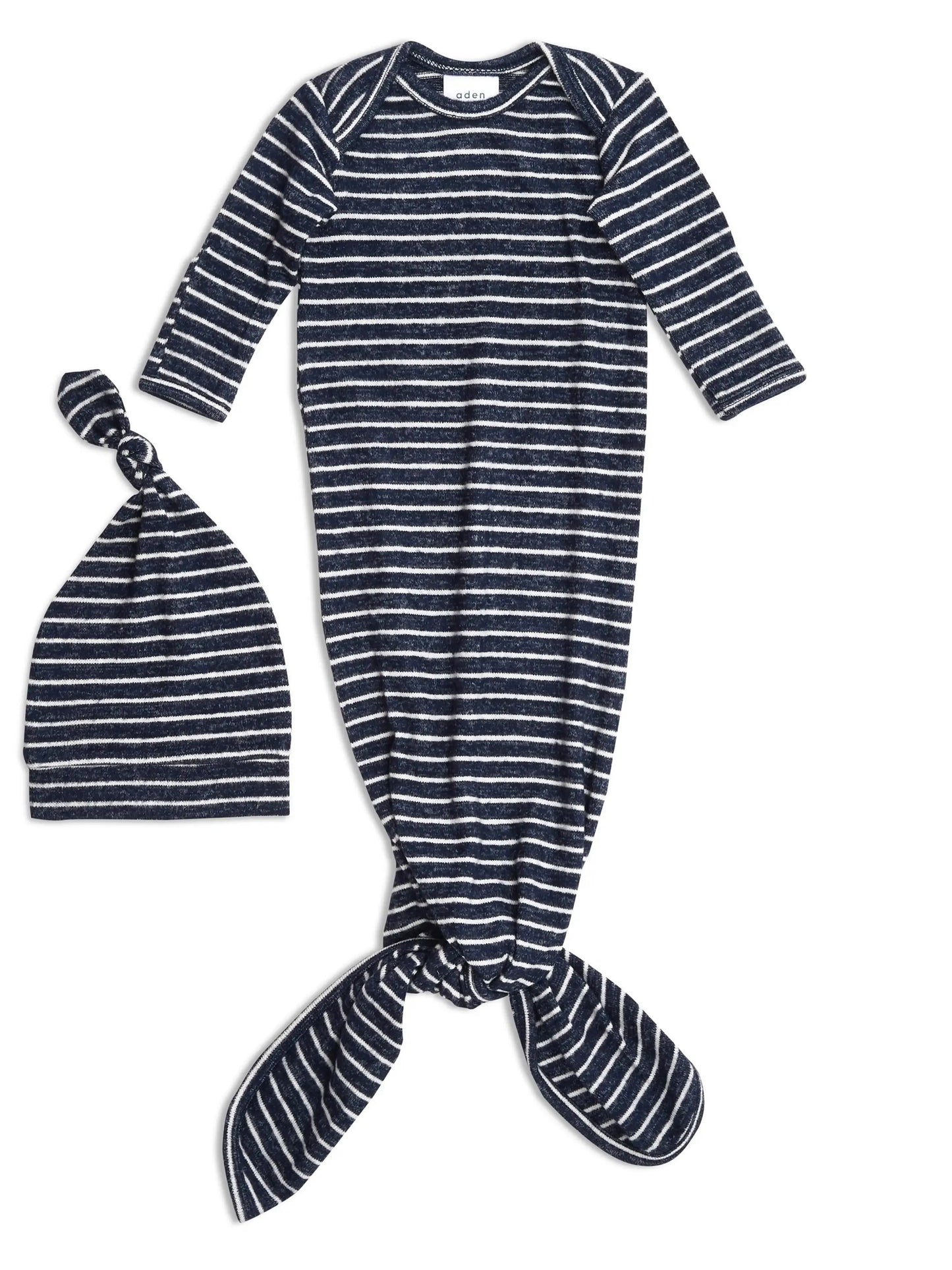 Snuggle Knit Gown and Hat