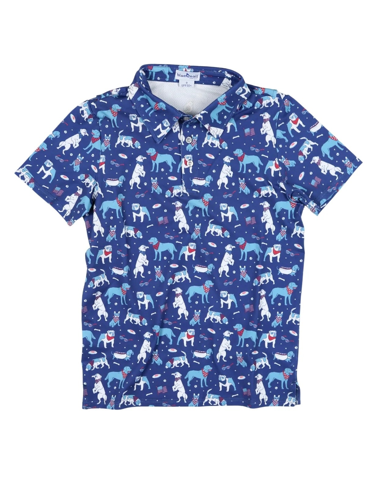 Yankee Doodle Dogs Polo Short Sleeve Shirt