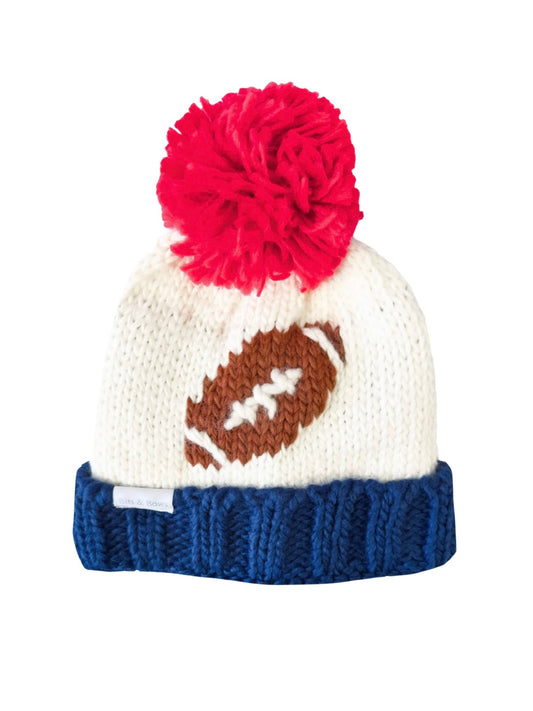 Football Bobble Hat