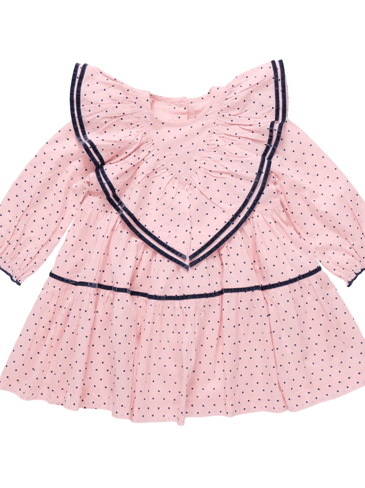 Raphaela Dress - Strawberry Cream Polka Dot