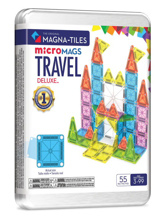 Magna Tiles Travel Set Deluxe - 55 Pieces