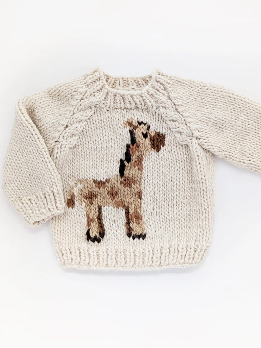 Giraffe Knit Sweater