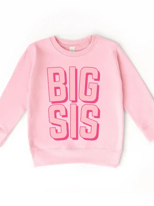 BIG SIS Sweatshirt - Pink