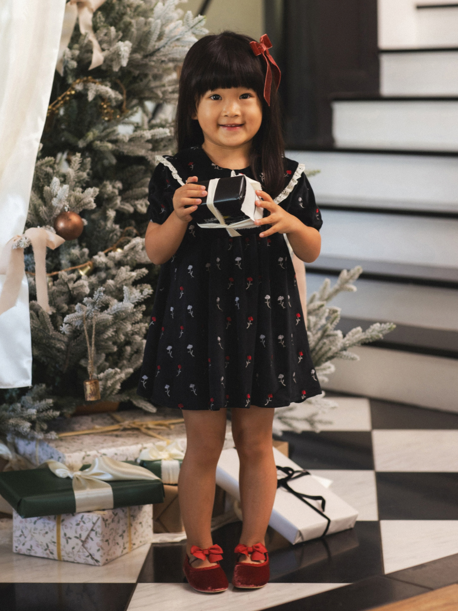 Winter Ditsy Janette Dress