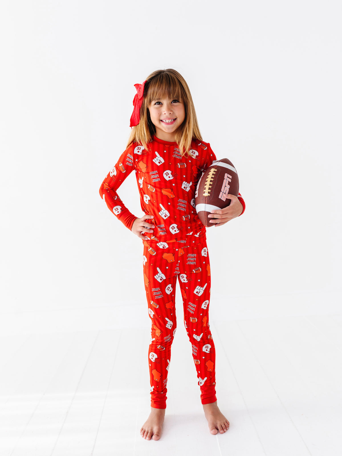 Game Day in Madison Kids Pajamas