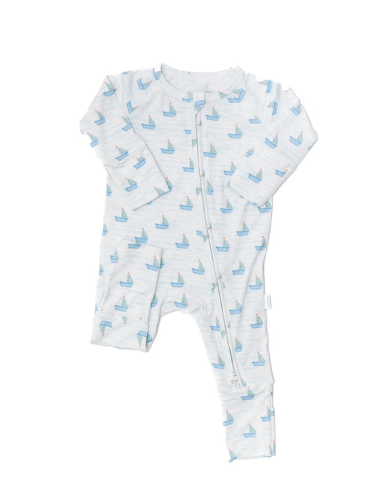 Sailboats Sleep Romper