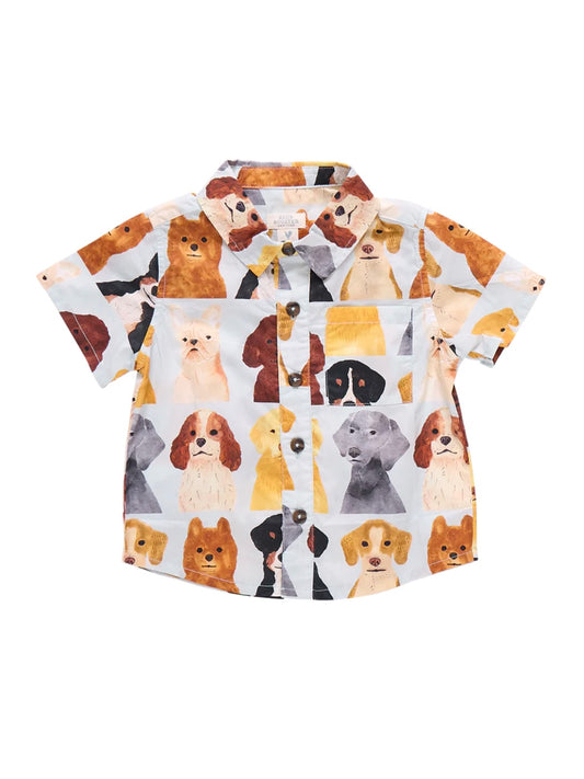 Watercolor Dogs Jack Shirt