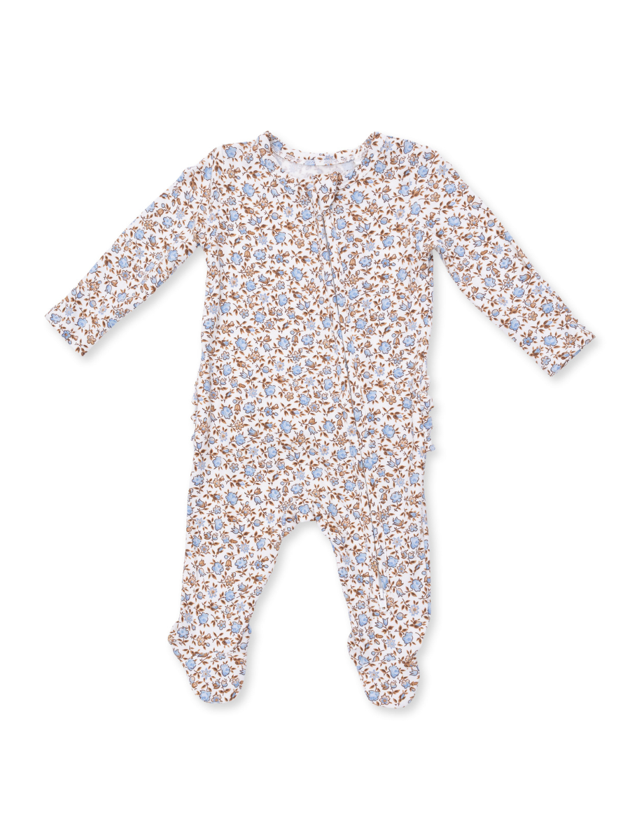 Hazel Floral Footie