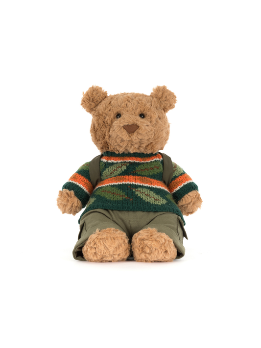 Bartholomew Bear Hiking Outfit