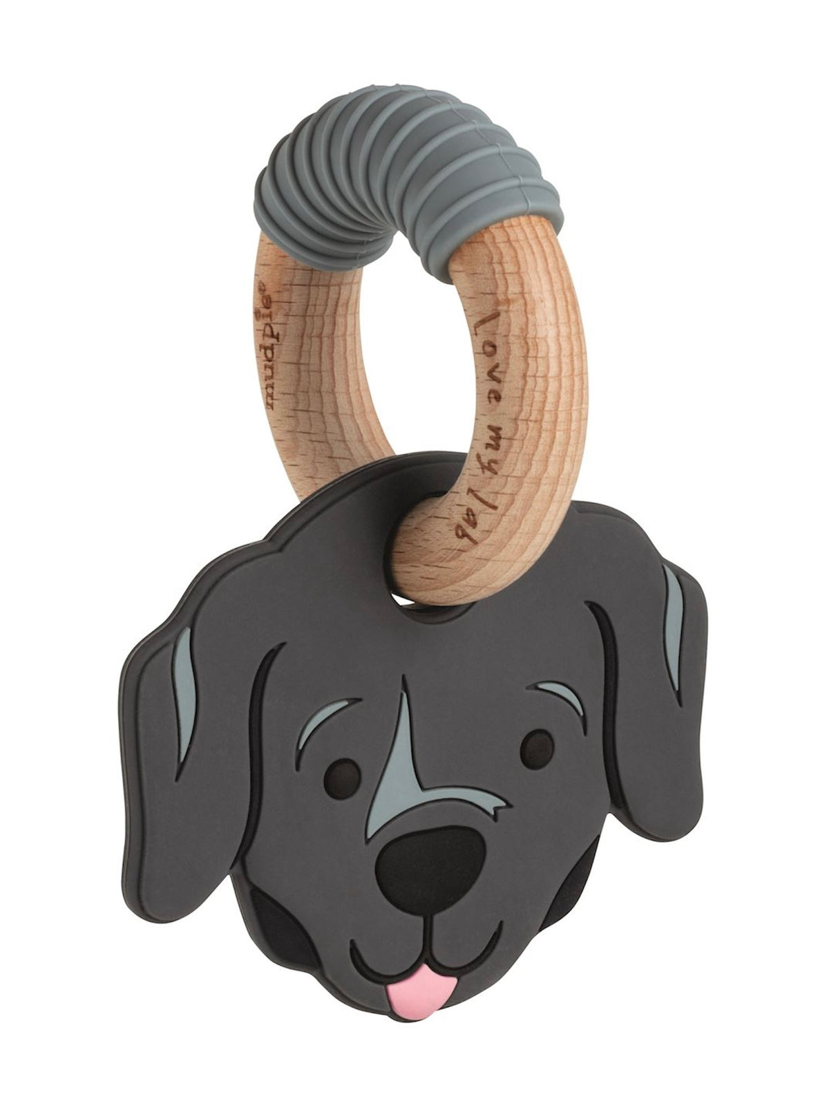 Black Lab Dog Teether