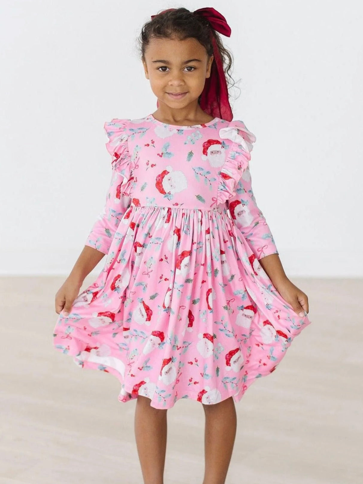 Jolly Old Saint Nick Twirl Dress