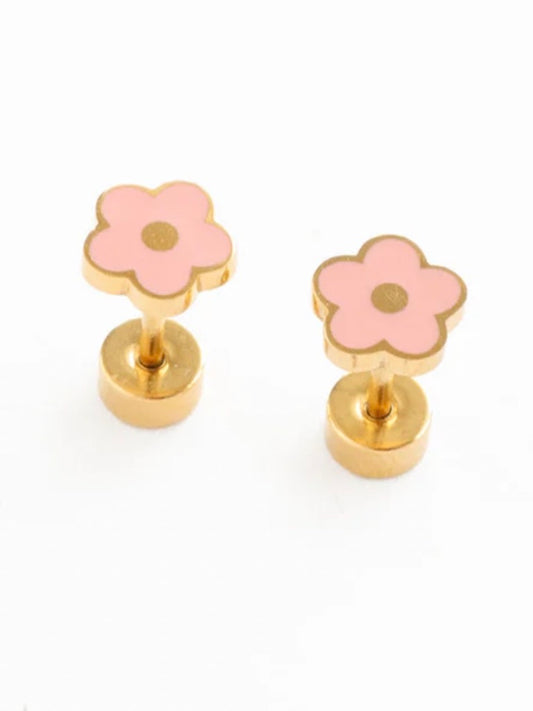 Pip Pop Post- Petite Pink Flower