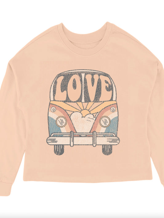 Love Bus Oversized Tee