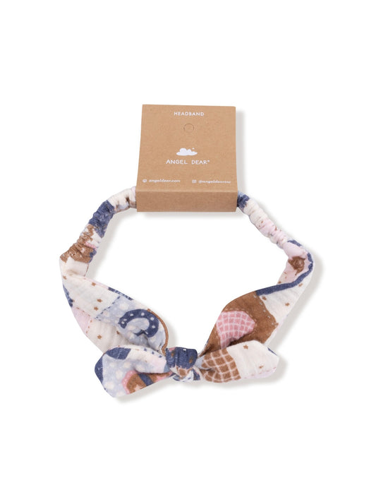 Patchwork Cowgirl Knot Headband