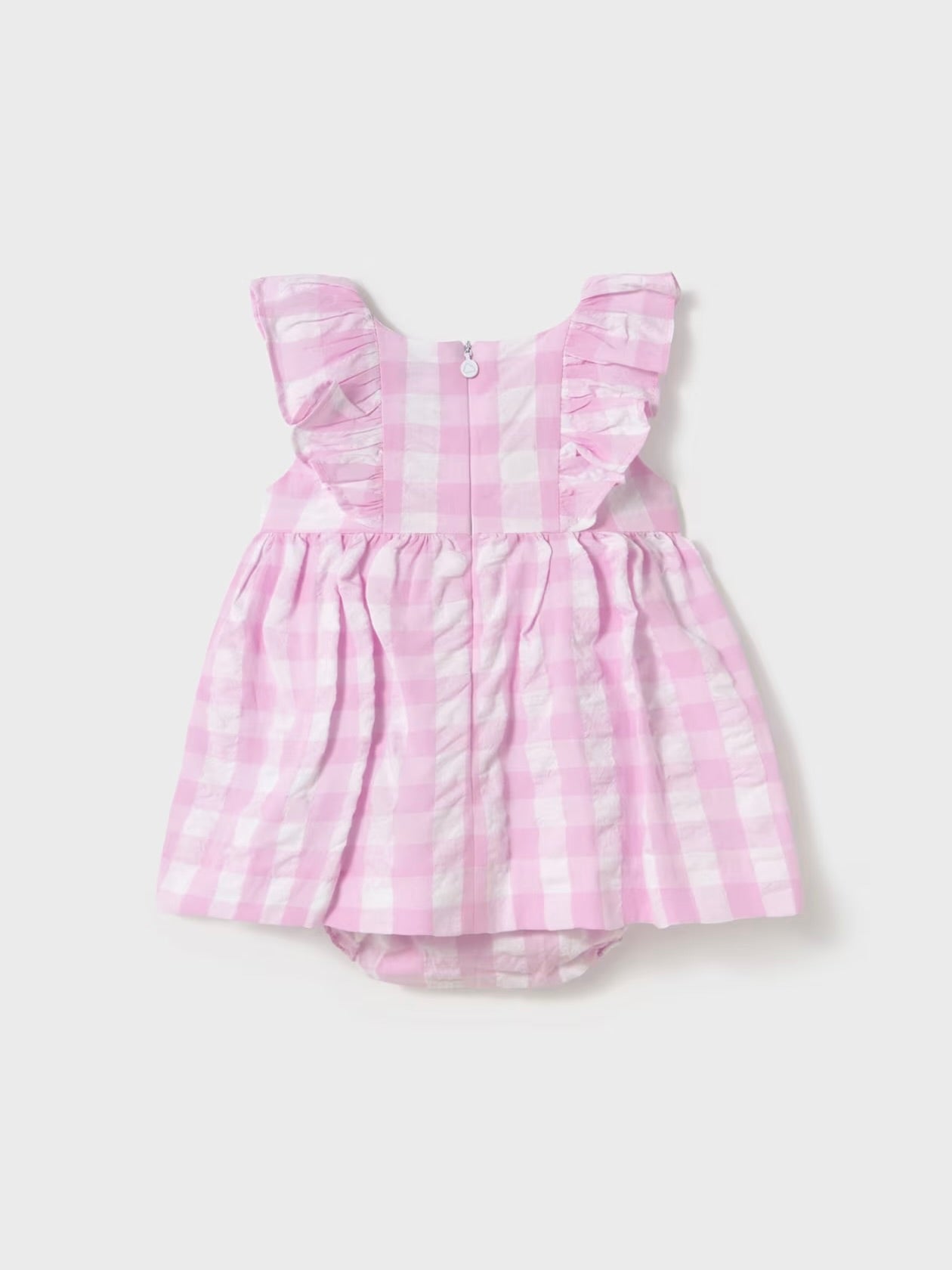 Vichy Dress - Mauve