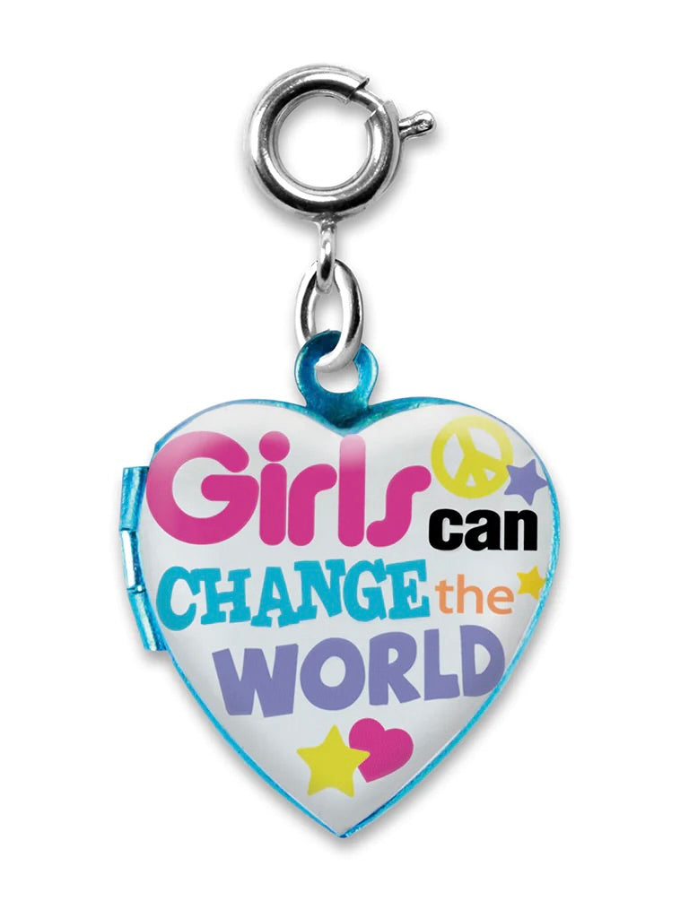 Charm It! Girls Can Change The World Charm