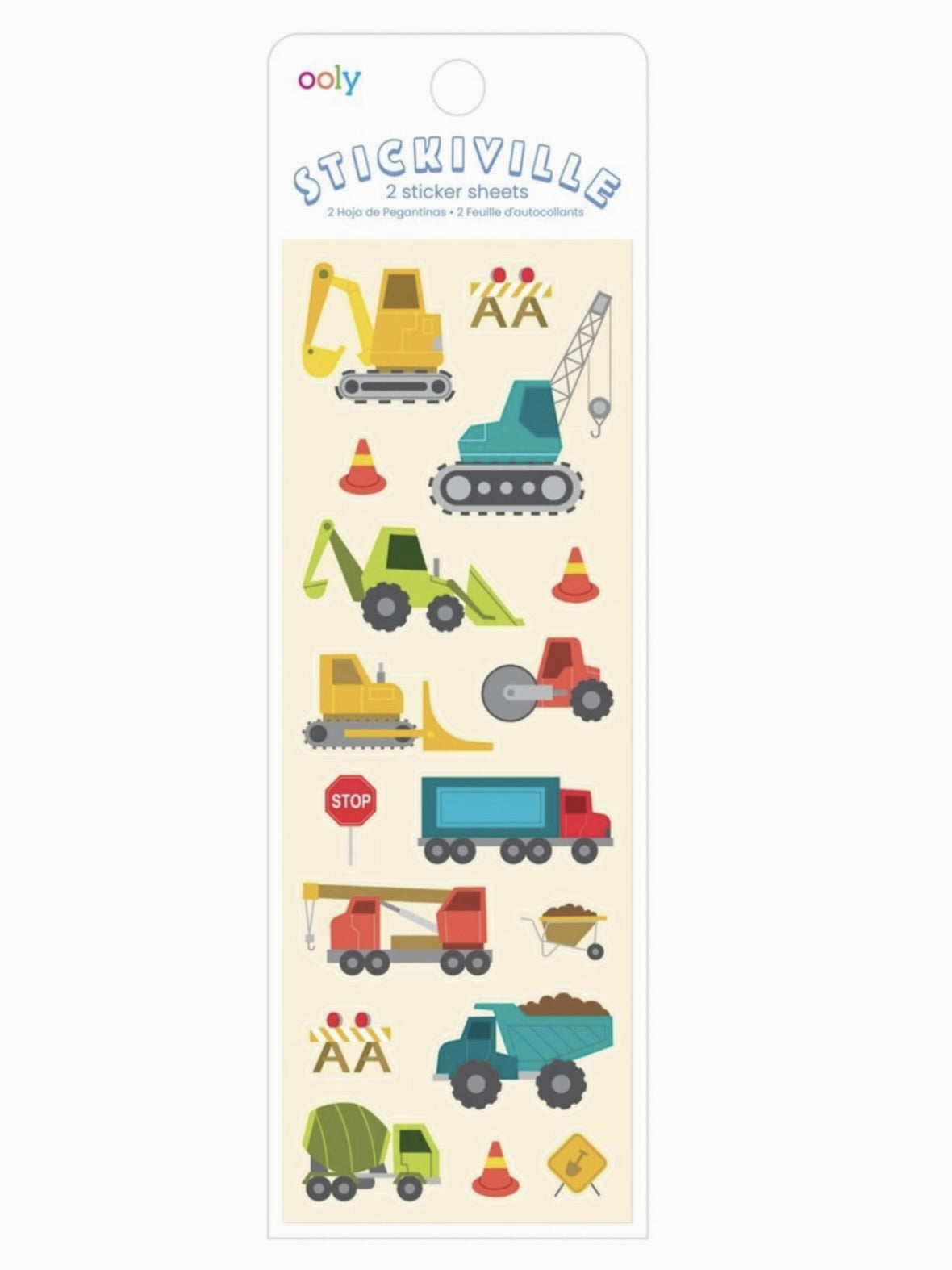 Stickiville Stickers - Construction Vehicles