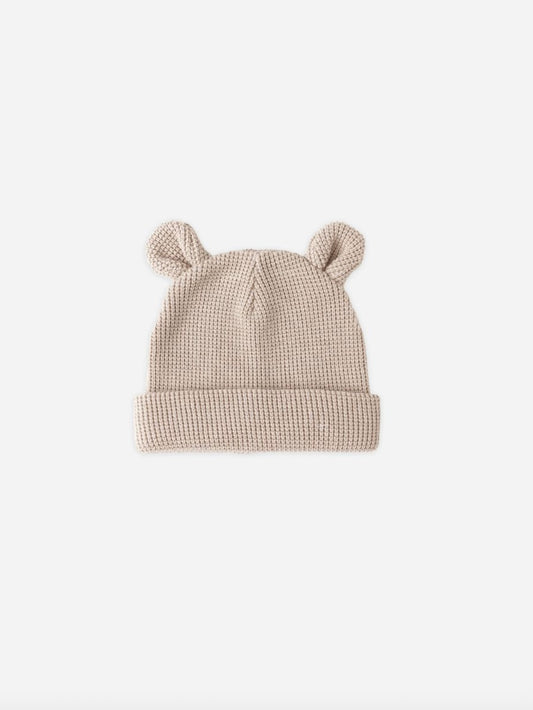Baby Bear Beanie - Oat