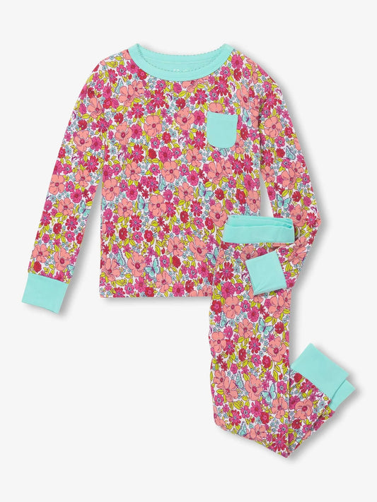 Groovy Flowers Bamboo Pajama Set