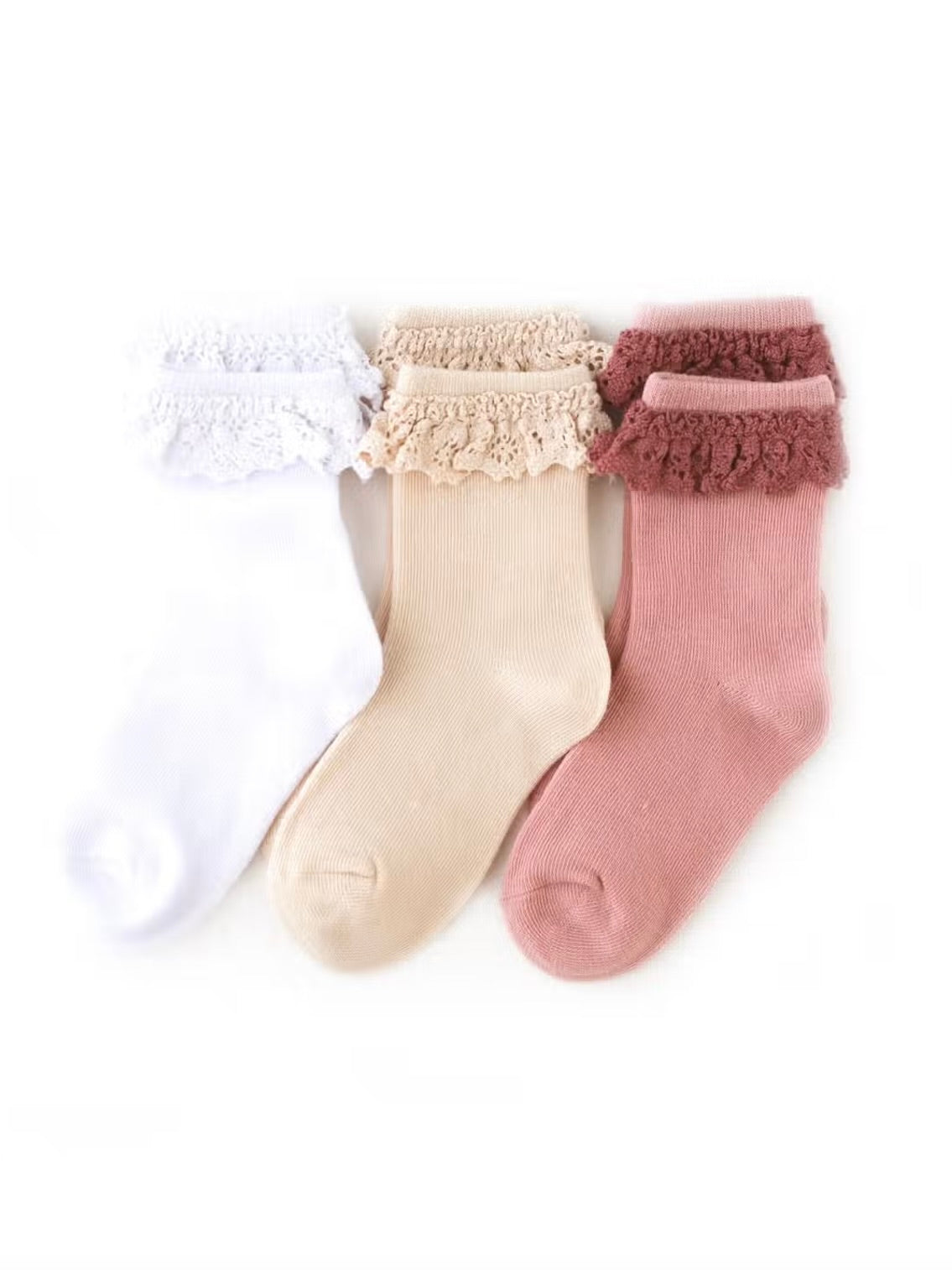 Girlhood Lace Midi Socks
