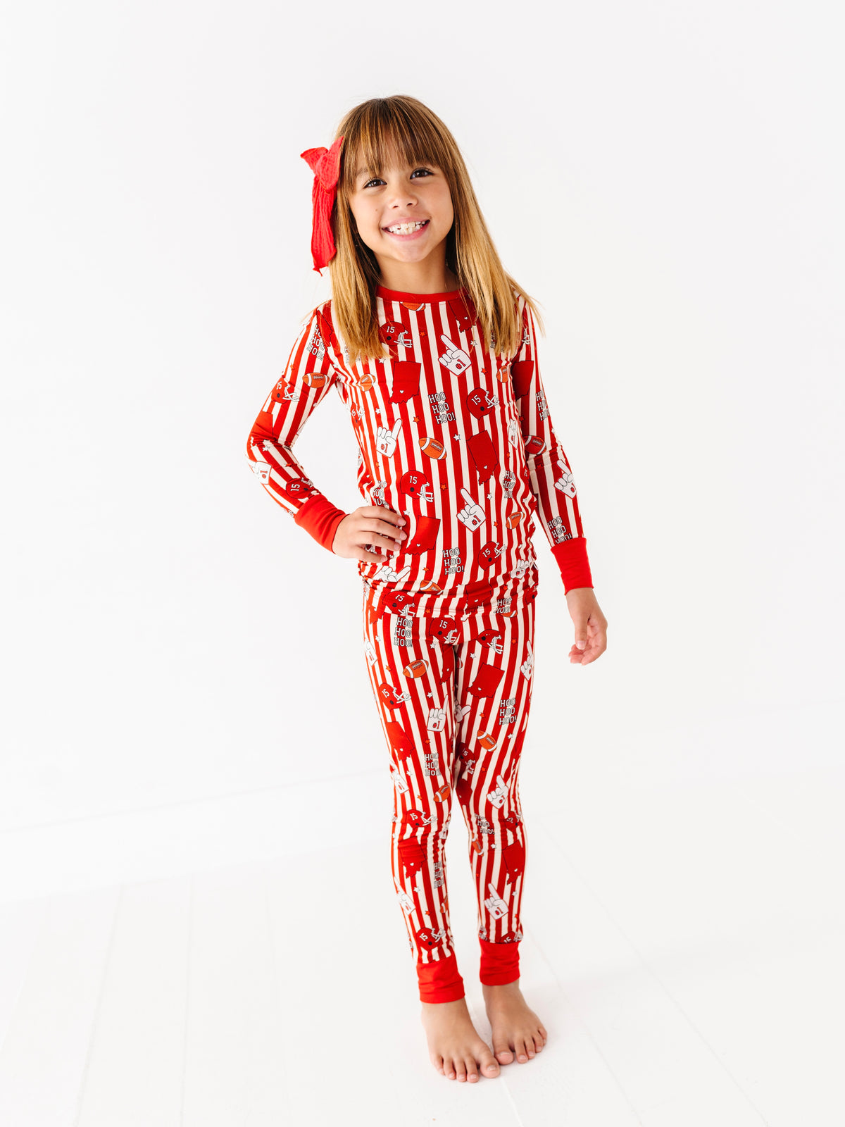 Game Day in Indiana Kids Pajamas