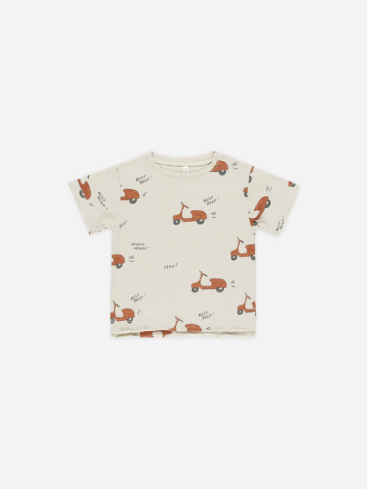 Moped Raw Edge Tee