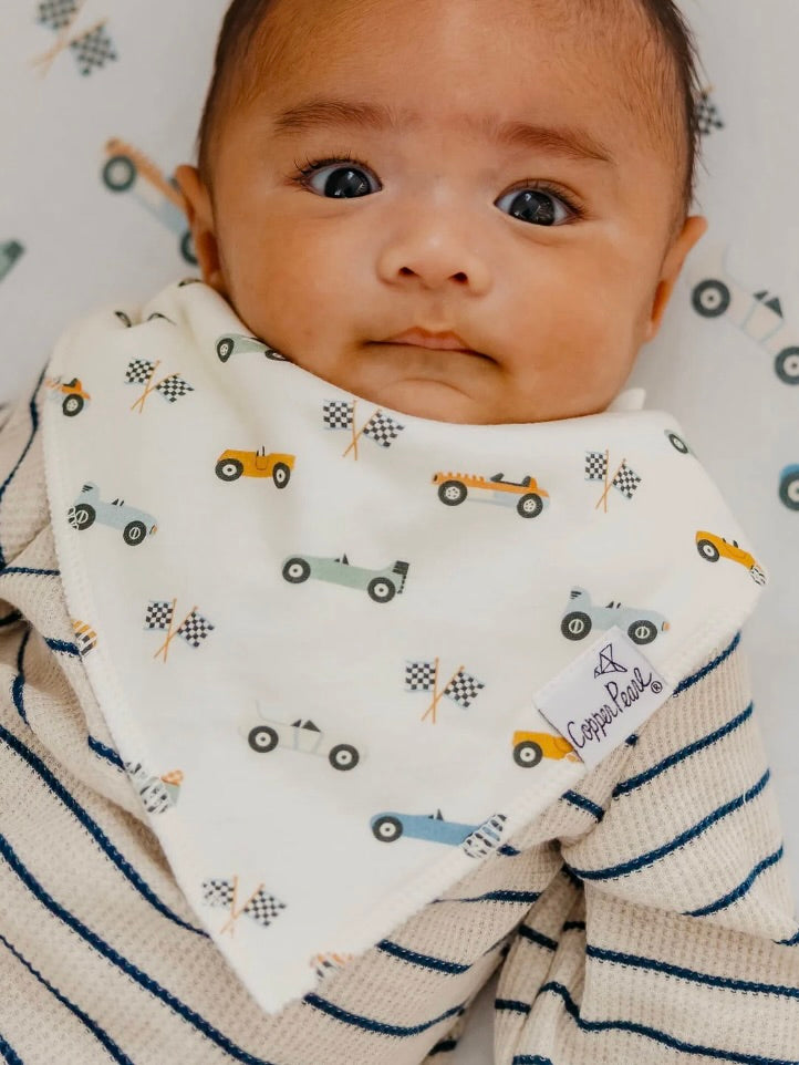 Bandana Bib Set 4 Pack - Speedster