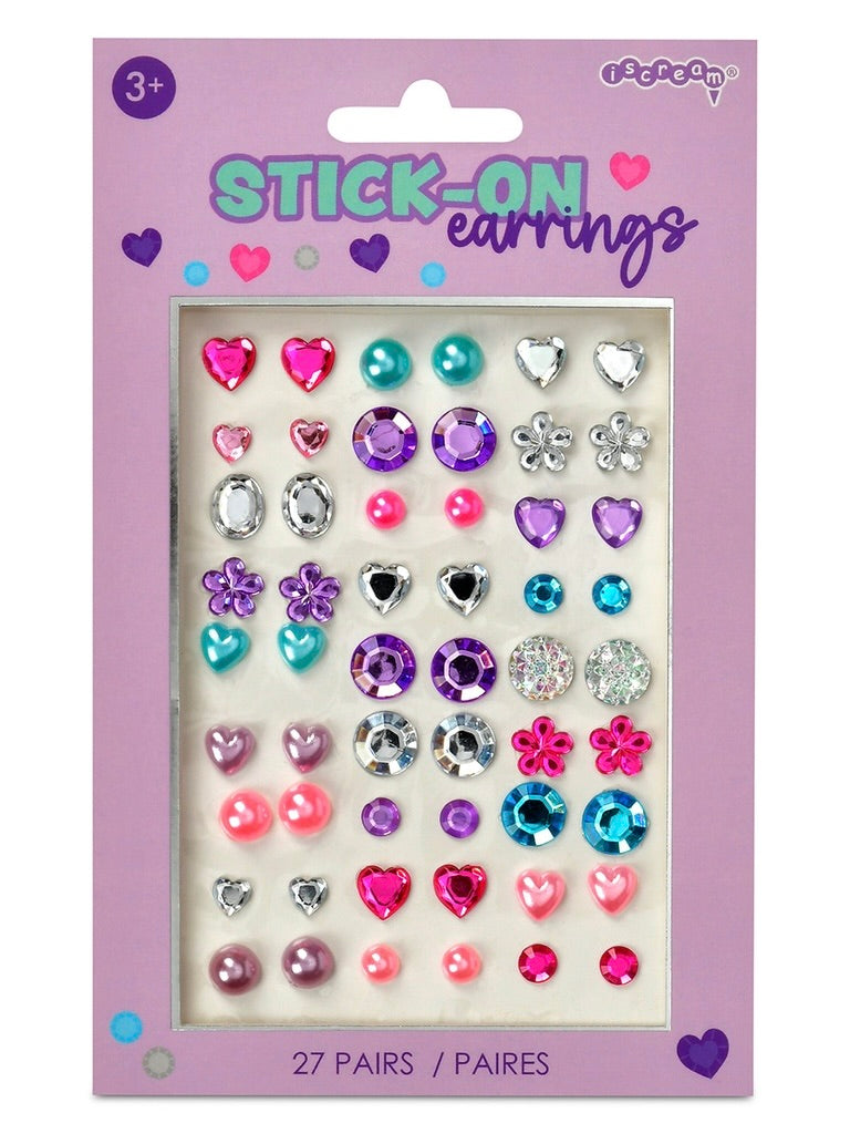 Stick On Earrings - Gem