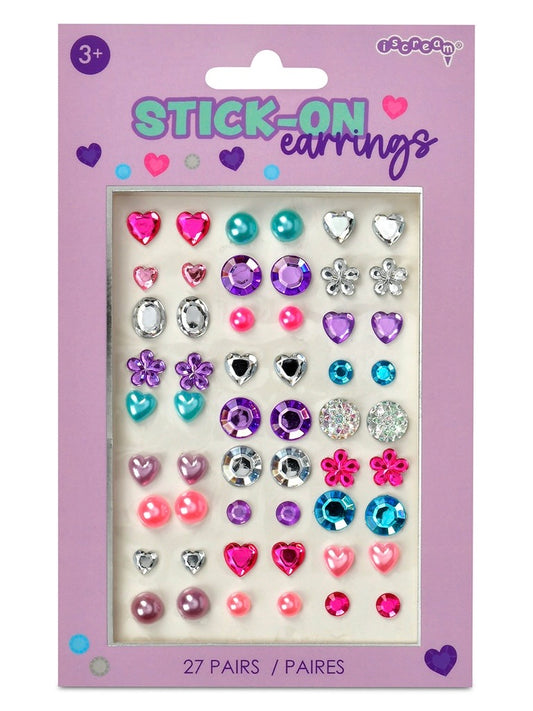 Stick On Earrings - Gem