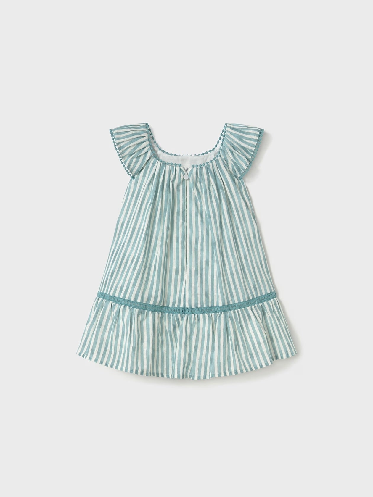 Striped Dress - Emerald