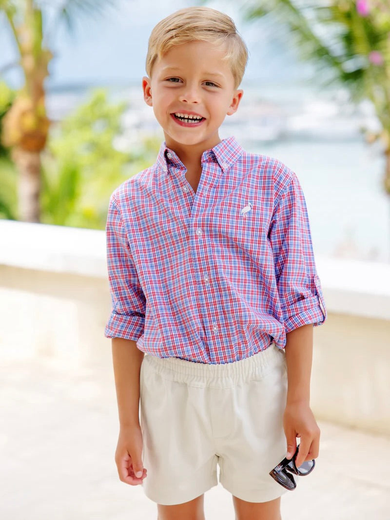 Lawn Party Plaid Dean's List Dress Shirt