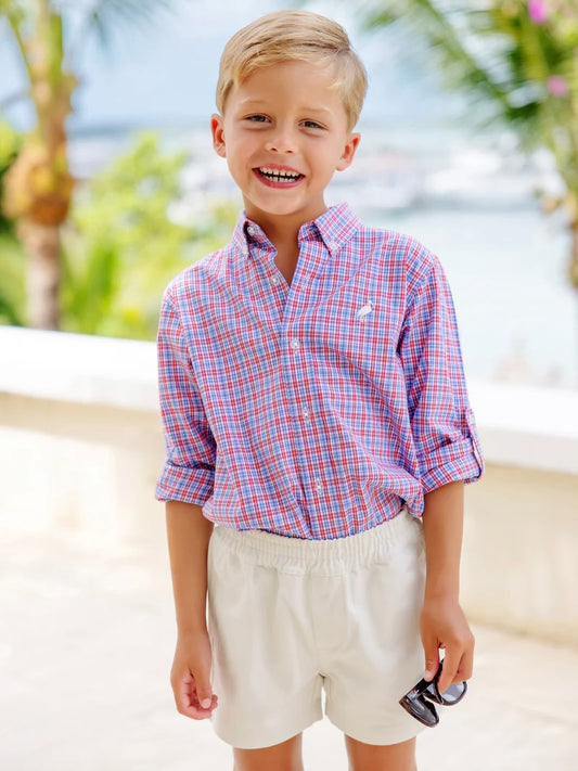 Lawn Party Plaid Dean's List Dress Shirt