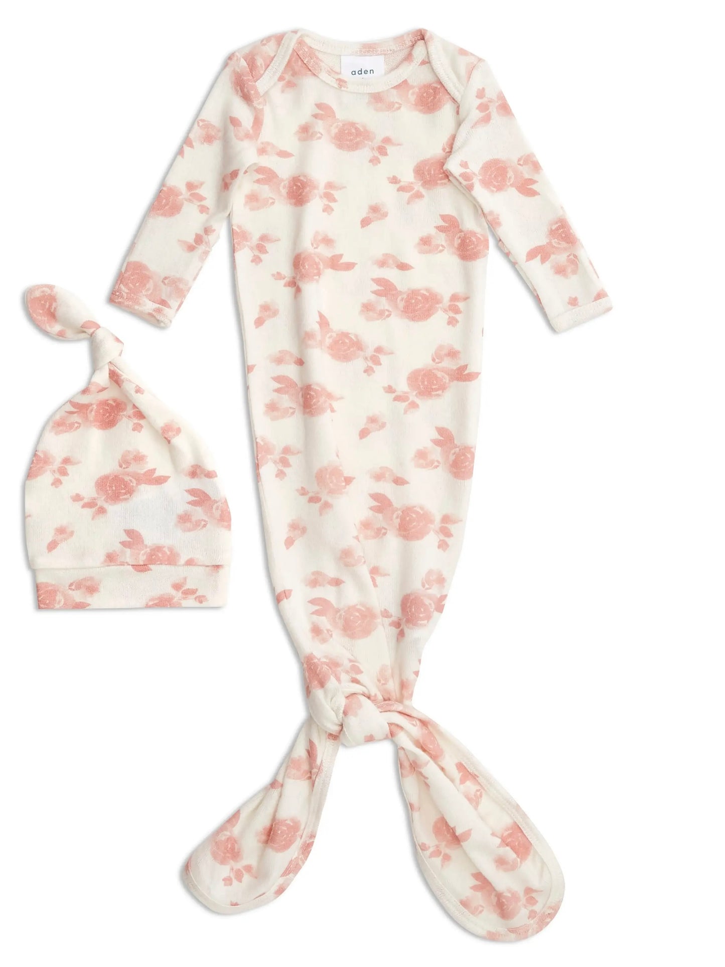 Snuggle Knit Gown and Hat