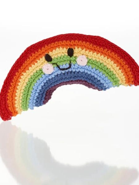 Friendly Rainbow Rattle