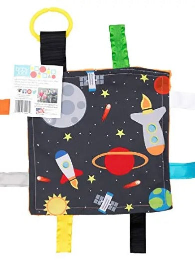 Crinkle Tag Squares - Space