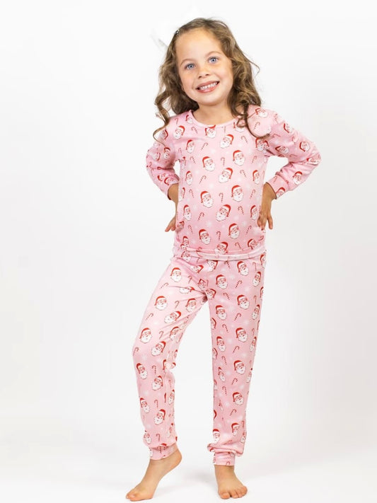 Royal Kids Long Sleeve PJ Set - Candy Cane Cutie